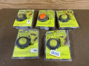 RYOBI Reel Easy  Bump Feed Trimmer Head lot of 5
