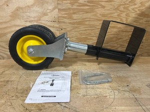 4 Seasons Gate Wheel with Spring Suspension, 400-Lb. Capacity, 8in. x 3in. Dual Tires, Model# GW-400FF #60993