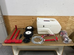 NorthStar Tow-Behind Trailer BoomBroadcastSpot Sprayer, 31-Gallon Capacity, 2.2 GPM, 12 Volt DC #282785 MSRP $549.99