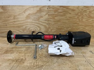 Uriah Products 12V DC Electric Trailer Jack   5,000 lb Lift, 7-Way Plug, LED Light, Model UC500010 #6927923 MSRP $209.99