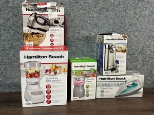 Hamilton Beach Kitchen Appliance Mixed Lot of 5