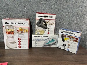Hamilton Beach 4-Piece Kitchen Appliance Mixed Lot