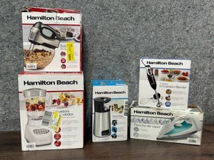 Hamilton Beach Kitchen Appliance Mixed Lot - 5 Pieces