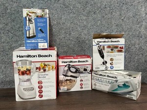 Hamilton Beach Kitchen Appliance Mixed Lot (Lot of 5)