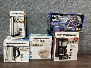 Hamilton Beach Kitchen Appliance Mixed Lot - 5 Pieces