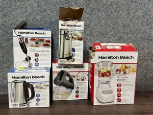 Hamilton Beach Kitchen Appliance Mixed Lot - 5 Pieces