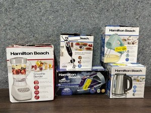 Hamilton Beach Kitchen Appliance Mixed Lot - 6 Pieces
