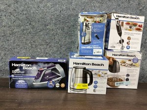 Hamilton Beach Kitchen Appliance Mixed Lot - 5 Pieces