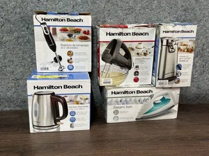Hamilton Beach Kitchen Appliance Mixed Lot - 5 Pieces