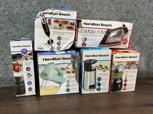 Hamilton Beach Kitchen Appliance Mixed Lot (Lot of 6)