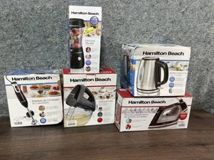 Hamilton Beach Kitchen Appliance Mixed Lot of 5