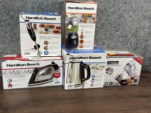 Hamilton Beach Kitchen Appliance Mixed Lot - 5 Pieces