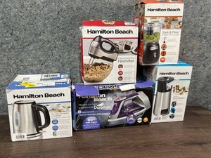 Hamilton Beach Kitchen Appliance Mixed Lot of 6