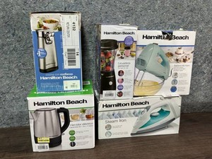 Hamilton Beach Kitchen Appliance Mixed Lot - 5 Pieces
