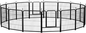 $170 PawGiant Dog Fence Playpen 16 Panels 32in