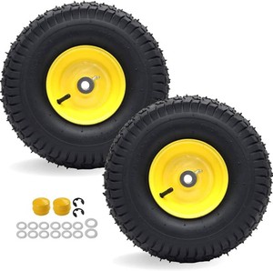 AR-PRO 15x6.00-6 Front Tire and Wheel, Compatible with John Deere 100D100