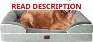 EHEYCIGA Orthopedic Extra Large Dog Bed, Waterproof Washable XL Pet Bed 44