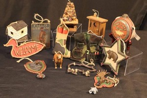 Midwest Gifts Rustic Hunting & Wildlife Ornament Assortment