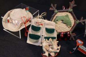 Rustic Fishing Theme Ornaments Mixed Lot