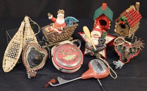 Rustic Cabin Woodland & Christmas Ornament Assortment