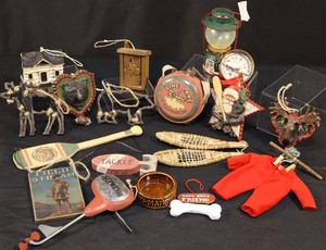 Rustic Cabin Ornaments Mixed Lot