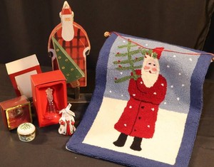 Waterford, Lenox & Chestnut Lane Christmas Decor 5-Piece Mixed Lot