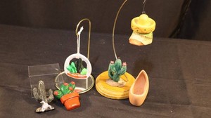Vintage Southwestern Ceramic Hanging Ornaments (Lot of 6)