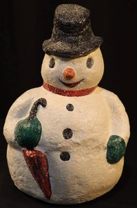 Vintage Teena Flanner Collection Snowman Figure - 14