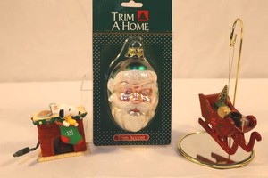 Vintage Christmas Ornaments - Trim-A-Home, Hallmark & Country Antique Mixed Lot