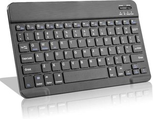 Amazon Fire HD 10118 Wireless Keyboard,Universal Slim Portable Bluetooth Keyboard Compatible with Amazon Fire HD 10118 with Built in Rechargeable Battery (10 Inch Black)