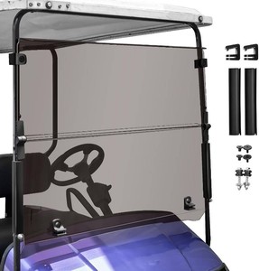 4.5mm Extra Thick Tinted Golf Cart Windshield
