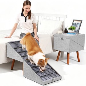 $140 2-in-1 Ottoman Pet Stairs Dog Stairs for Small Dogs