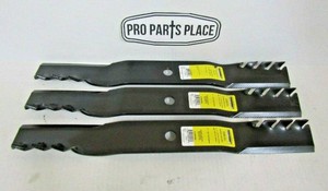 PREDATOR 3 USA Mulching Blades Compatible with John Deere M143504 M145719 M145119 62 Cut Model