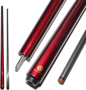 $140 100% Carbon Fiber Shaft Billiard Cue 58 19-20oz 12 Joint Carbon Fiber Pool Cue Stick 12.5mm12.4mm Cue Tip (Unilock)