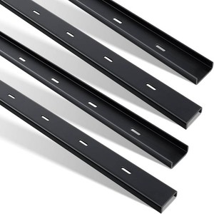 Blulu 4 Pack C Channel Table Stiffener for Table Tops, 36 x 2 in