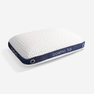 $250 Bedgear Cosmo Performance Cooling Bed Pillow, StandardQueen, 1.0 Medium Loft, White
