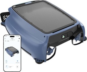 $380 PS100 Solar Pool Skimmer Robot   Active Solar Tracking, 247 Continuous Cleaning, 6L Basket, 180 m Filter, App Control, Cordless Robotic Pool Surface Cleaner for Inground & Above Ground Pools