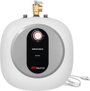 $150 Electric Tank Water Heater 2.5 Gal, 120V Mini Under Sink with Anode Rod