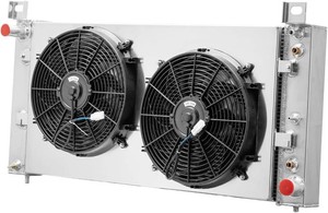 $341 34 W 3-Row Aluminum Radiator & Shroud Fan for 19992014 Chevy SilveradoSuburbanEscalade & GMC YukonSierra 1500 2500 V8 6.2L, 99 00 01 02 03 04 05 06 07 08 09 10 11 12 13 14