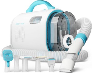 $200 Uproot Clean Pet Grooming Vacuum for Dogs & Cats 7-in-1, Quiet & Mess-Free