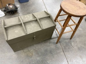 Wood trunk and Wood Stool