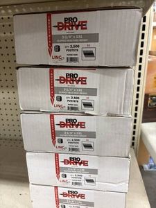 5 box Pro Drive 3-14x131 Clipped Head