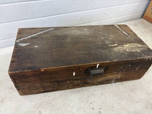 Vintage Wooden Tool Box