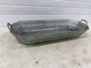 Tin tray  Flower Pot