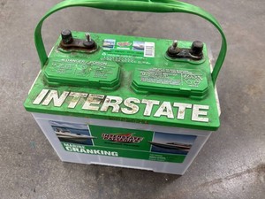 Interstate Marine Cranking Battery