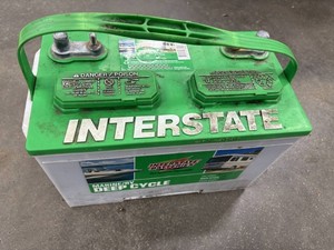 Interstate Deep Cycle Battery
