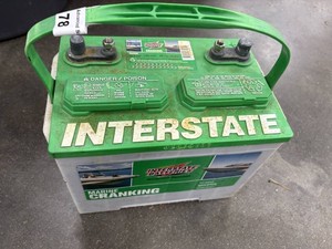 Interstate Marine Cranking Battery