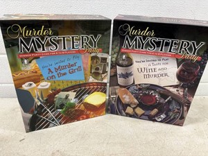 2 Murder Mystery Dinner Party Kits