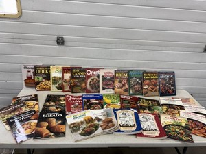 Large Cook Book Lot