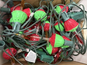 Vintage Christmas Bubble Lights